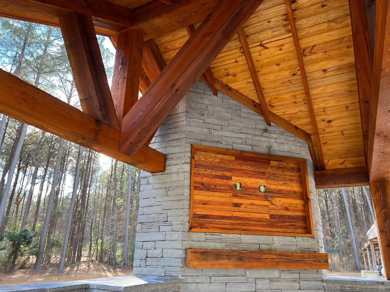 Nashville Outdoor Wood Structures Staining and Sealing project photo