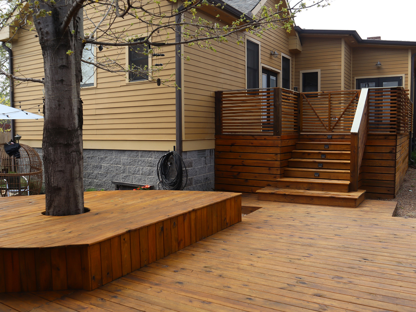 Nashville Tennessee Restored Outdoor Wood Project Photo